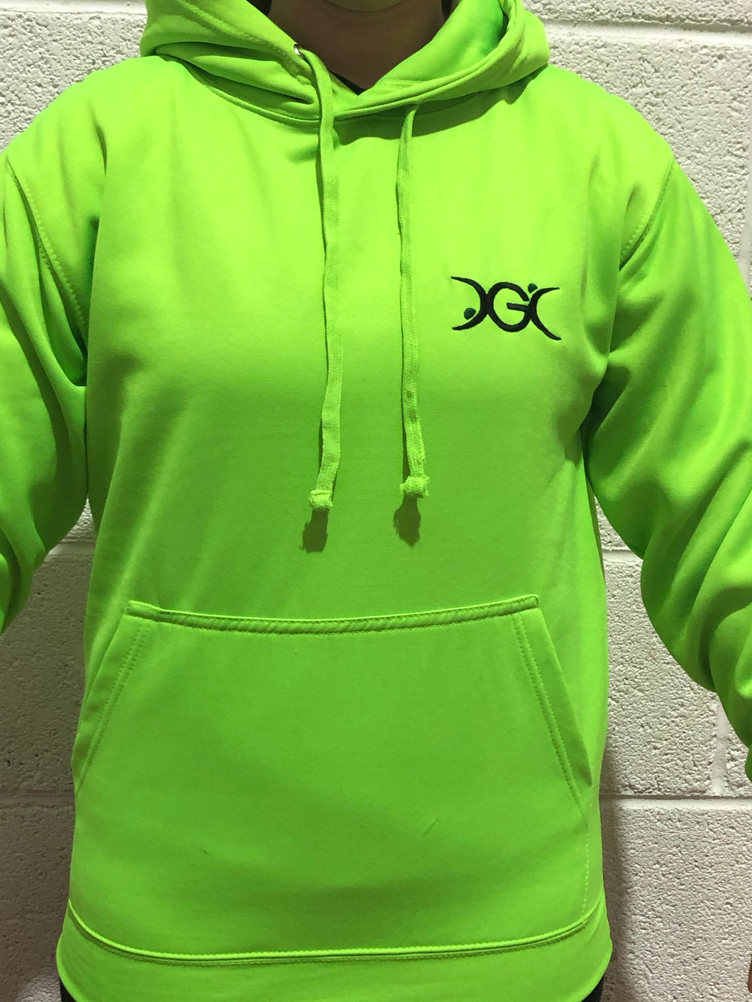 Hoodies - Neon green personalized Hoodie